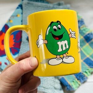 GREEN SALE 🍀 Vintage M&Ms mug